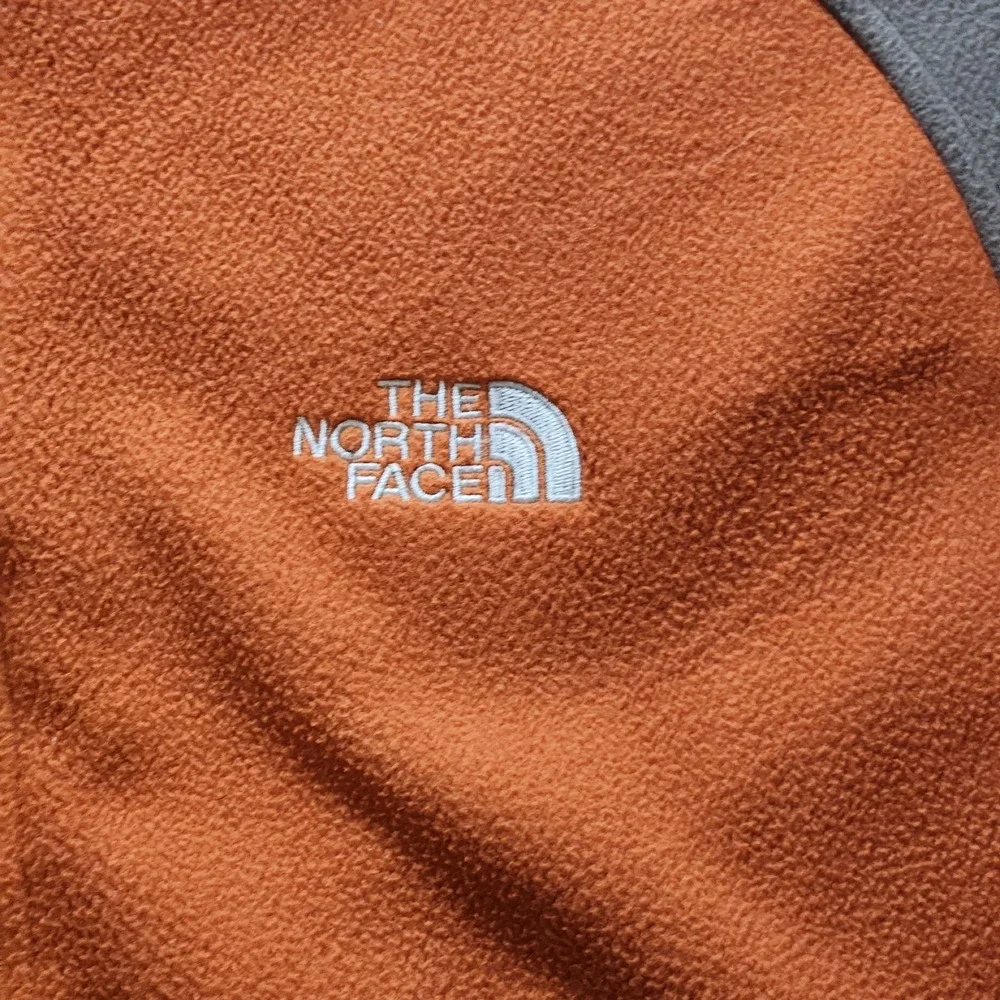 The North Face Jacket Mens XL Orange Brown Khumbu Fleece Gorpcore